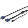 Startech.com cavo kvm usb da 3m per console montabile ad armadio rack - RKCONSUV10