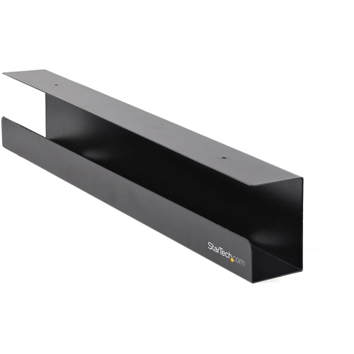 Startech.com canalina passacavi per scrivania - cable management per scrivania per fili/cavi/strisce di alimentazione - canalina coprifili 60cm x 7.6cm - UDCMTRAY