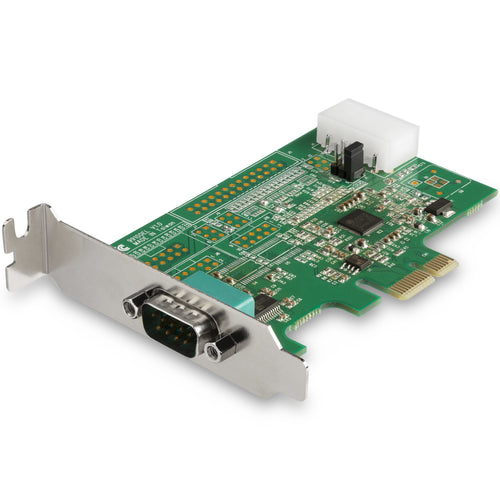 Startech.com scheda adattatore seriale pci express rs232 a 4 porte - scheda controller host seriale pcie rs232 - scheda da pcie a seriale db9 - 16950 uart - scheda di espansione - windows/linux - PEX4S953