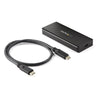 Startech.com enclosure ssd pcie m.2 nvme usb-c 10 gbps - custodia esterna robusta in alluminio m.2 pcie m-key classificazione ip67 - lettura / scrittura 1 gb / s - supporta 2230/2242/2260/2280 - compatibile tb3 - mac/pc - M2E1BRU31C