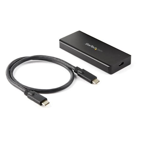 Startech.com enclosure ssd pcie m.2 nvme usb-c 10 gbps - custodia esterna robusta in alluminio m.2 pcie m-key classificazione ip67 - lettura / scrittura 1 gb / s - supporta 2230/2242/2260/2280 - compatibile tb3 - mac/pc - M2E1BRU31C