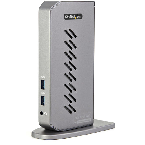 Startech.com usb-c usb-a dock - docking station usb c dual monitor displayport e hdmi 4k 60hz con ethernet - adattatore multiporta 6x usb-a, gbe - docking station usb type c/usb 3.1 gen 1- windows/mac - DK30A2DHUUE