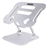 Startech.com supporto per pc portatile da scrivania - stand ergonomico ad altezza regolabile per notebook, rialzo inclinato in alluminio per computer portatili fino a 10kg - alzata portatile da tavolo per laptop - ADJ-LAPTOP-RISER