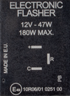 Intermittenza con 3 poli 12V 90 flash/minuto