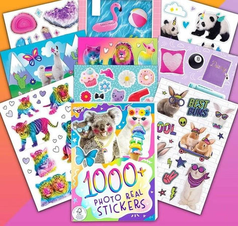 QUADERNO CON 1000 STIKERS