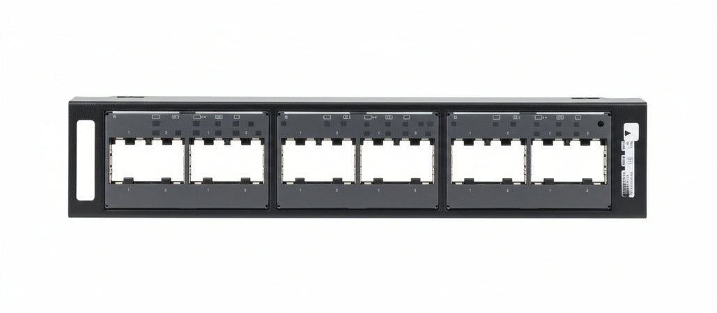 Pann.1u per 24 rj45u minicom nero - CPP24WBLY