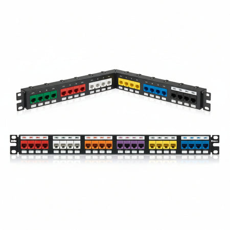 Pann.1u per 48 rj45 minicom nero - CPP48HDWBLY