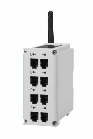 Box fo din per 8 minicom grigio - FDME8RG