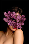 00754 Maschera Foglie Bordeaux Mezzo Viso Per Travestimento Sexy Elegante Salute e cura della persona/Erotismo e contraccezione/Bondage/Cappucci che coprono il volto Kondorama - Martinsicuro, Commerciovirtuoso.it