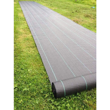 Telo professionale per pacciamatura anti alga/ erbacce in polipropilene 210cm x 40m - 100gr/mq