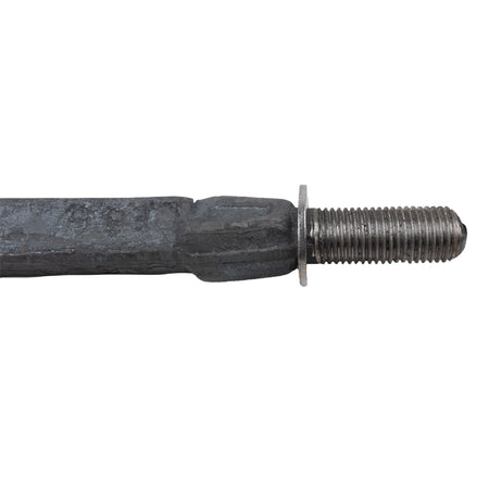 Dente per erpice lunghezza 380mm lunghezza filetto 55 mm confezione da 10 pezzi