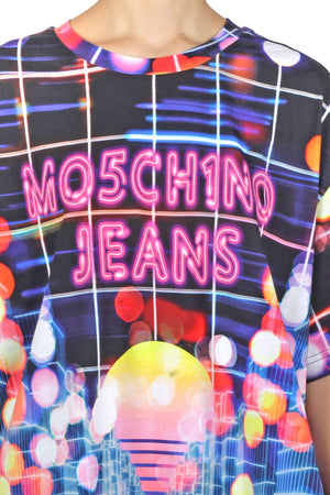 MO5CH1NO JEANS - MOSCHINO MO5CH1NO JEANS - Moschino - T-shirt - 421600 - Multicolor da donna