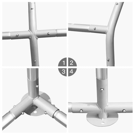 Gabbia per animali da esterno - Recinto per Polli 3 x 6m x 2m H - 18 mq