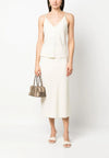 calvin klein Gonne RECYCLED CDC BIAS CUT MIDI SKIRT da donna