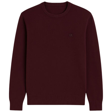 Calvin Klein pullover merino bordeaux LV04LB305GVAQ