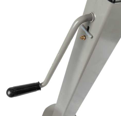 Servotimone con manovella laterale 60x565mm portata 800kg