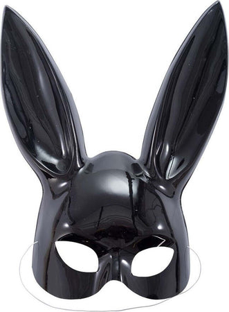 01309-1 MASCHERA CONIGLIETTA IN PLASTICA NERA Salute e cura della persona/Erotismo e contraccezione/Abbigliamento erotico/Donna/Costumi e travestimenti Kondorama - Martinsicuro, Commerciovirtuoso.it