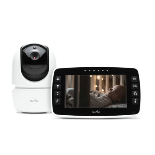 Video Baby Monitor Wireless con Telecamera Direzionabile e Funzione Parla e Ascolta Nuvita