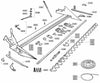 Lama 19 sezioni lunghezza 1,40 mt adattabile Bertolini