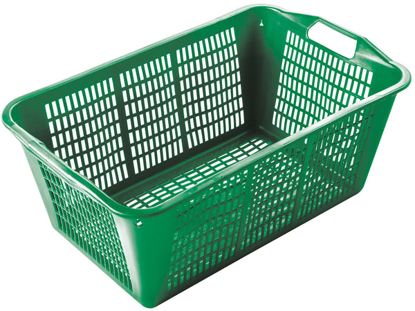 Cesta Grande multiuso per bucato o per raccolta della frutta in PVC da 55 cm