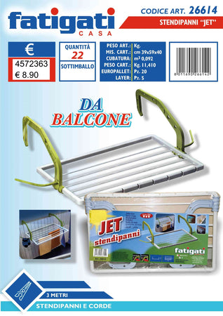 Stendipanni da balcone