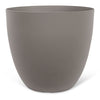 Vaso da fiori - GARDEN ID - Phoenix Taupe - 38 x 34 cm - 100% Riciclato e Riciclabile - Resistente al gelo e ai raggi UV - Per esterni