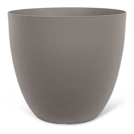 Vaso da fiori - GARDEN ID - Phoenix Taupe - 38 x 34 cm - 100% Riciclato e Riciclabile - Resistente al gelo e ai raggi UV - Per esterni