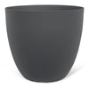 Vaso da fiori - GARDEN ID - Phoenix Antracite - 38 x 34 cm - 100% Riciclato e Riciclabile - Resistente al gelo e ai raggi UV - Per esterni