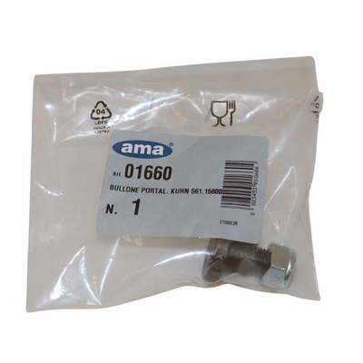 Bullone portalama adattabile Kuhn 561,15800 M12 confezione da 5 pezzi