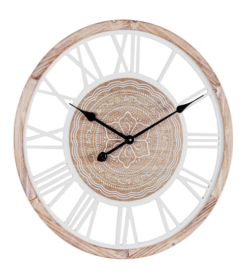 Orologio da parete in acciaio a batteria Ticking Ø 60x6 cm