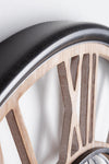 Orologio da parete in acciaio a batteria Ticking Ø 70x5 cm
