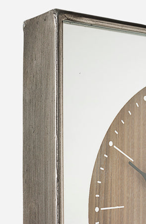 Orologio da parete "Ticking" in acciaio a batteria h 35x6x80 cm