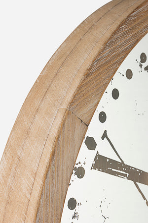 Orologio da parete "Ticking" in acciaio a batteria Ø60x6.5 cm