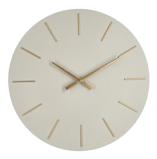 Orologio da parete in acciaio Timeline a batteria Ø 60x5 h cm