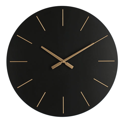 Orologio da parete in acciaio Timeline a batteria Ø 60x5 h cm