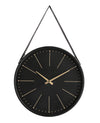 Orologio da parete Timely in acciaio a batteria 40x6x66 h cm
