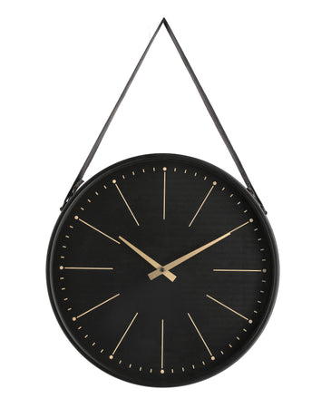Orologio da parete "Timely" in acciaio a batteria 40x6x66 h cm