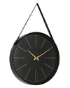 Orologio da parete Timely in acciaio a batteria 40x6x66 h cm