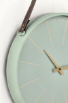 Orologio da parete Timely in acciaio a batteria 40x6x66 h cm
