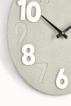 Orologio da parete in mdf a batteria "Timing" Ø 40x4,5 h cm