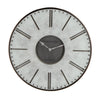 Orologio da parete in metallo a batteria Industry Ø 53x6 h cm