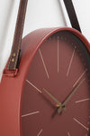Orologio da parete Timely  in acciaio a batteria h 40x6x66 cm