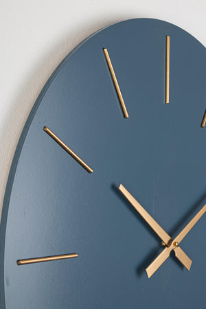 Orologio da parete "Timeline" in acciaio a batteria Ø 60x5 h cm