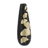 Porta vaso Bilboa ginkgo, color marrone e oro da 95 cm