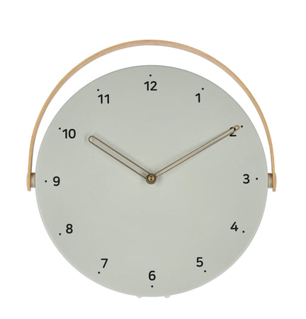 Orologio da parete "Josue" in metallo con manico Ø 32 cm