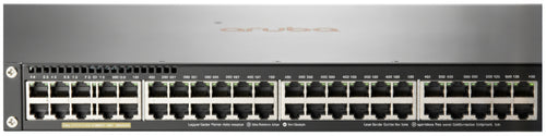 Aruba, a hewlett packard enterprise company aruba 2930f 48g poe+ 4sfp+ gestito l3 gigabit ethernet (10/100/1000) grigio 1u supporto power over ethernet (poe) - JL256A#ABB