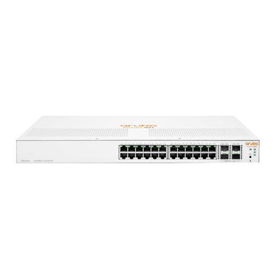 Istant on - hpe aruba 1930 24g 4sfp/sfp+ switch - switch - l3 - gestito - 24 x 10/100/1000 + 4 x 1 gigabit / 10 gigabit sfp+ - montabile su rack - JL682A