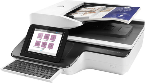 Hp scanjet enterprise flow n9120 fn2 scanner piano e adf 600 x 600 dpi a3 nero, bianco - L2763A#B19