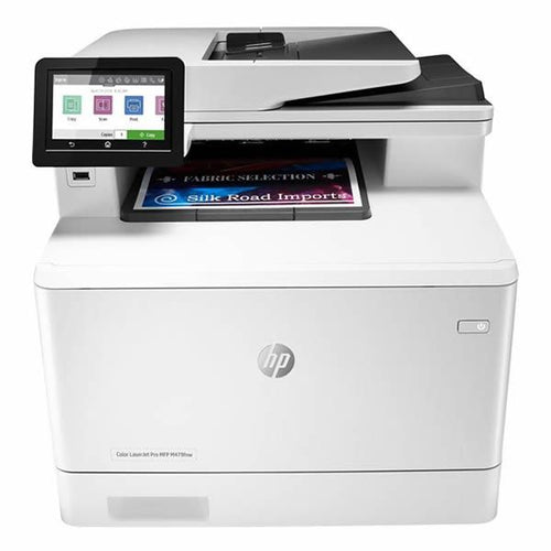 Hp color laserjet pro stampante multifunzione m479fdw, colore, stampante per stampa, copia, scansione, fax, e-mail, scansione verso e-mail/pdf stampa fronte/retro adf da 50 fogli integri - W1A80A#B19