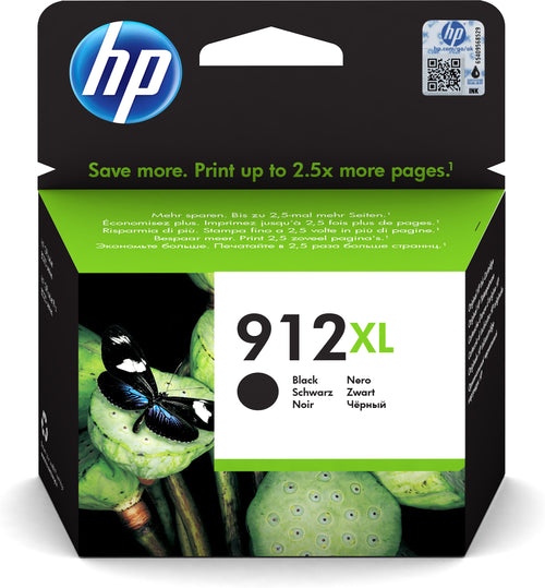 Hp cartuccia di inchiostro nero originale 912xl ad alta capacità - 3YL84AE